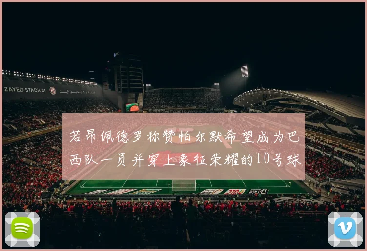 若昂佩德罗称赞帕尔默希望成为巴西队一员并穿上象征荣耀的10号球衣